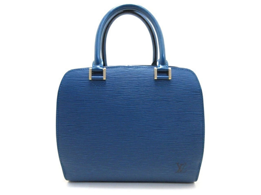 LOUIS VUITTON Handbag Epi Pont Neuf Toledo Blue
